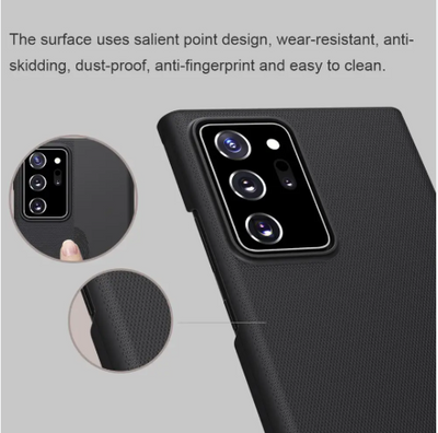 Super Frosted Matte Case for Samsung Galaxy Note 20 Ultra - Black