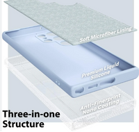 Silicone Case for Samsung Galaxy S22 Ultra - Blue