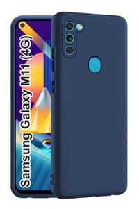 Silicone Case for Samsung Galaxy M11 - Blue