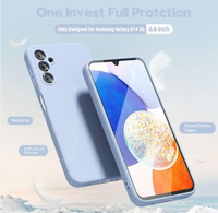 Silicone Case for Samsung Galaxy A14 - Blue