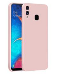 Silicone Case for Samsung Galaxy A20 - Pink