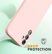 Silicone Case for Samsung Galaxy A36 - Pink