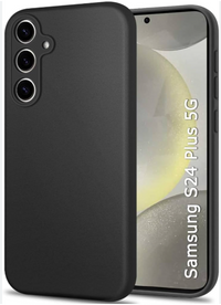 Silicone Case for Samsung Galaxy S24+ - Black