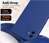 Silicone Case for Samsung Galaxy A03 - Blue
