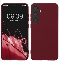 Silicone Case for Samsung Galaxy S24 Plus - Burgundy
