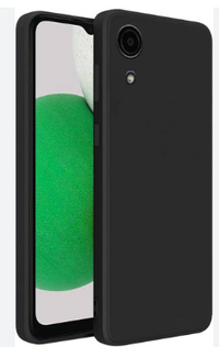 Silicone Case for Samsung Galaxy A03 Core - Black