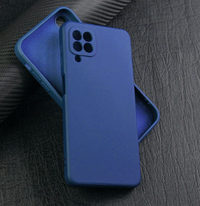 Silicone Case for Samsung Galaxy A22 - Blue