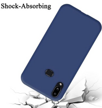 Silicone Case for Samsung Galaxy A10s - Blue