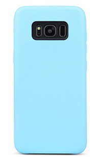 Silicone Case for Samsung Galaxy S8+ - Blue