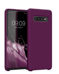 Silicone Case for Samsung Galaxy S10e - Burgundy