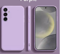 Silicone Case for Samsung Galaxy S24 - Purple