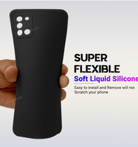 Silicone Case for Samsung Galaxy A31 - Black