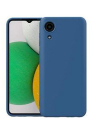 Silicone Case for Samsung Galaxy A03 Core - Blue