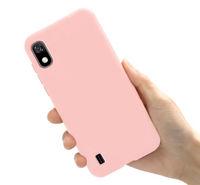 Silicone Case for Samsung Galaxy A10 - Pink