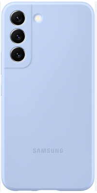 Silicone Case for Samsung Galaxy S22 - Blue