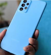 Silicone Case for Samsung Galaxy A52s 5G - Blue