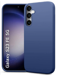 Silicone Case for Samsung Galaxy S23 FE - Blue