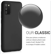 Silicone Case for Samsung Galaxy A02s - Black