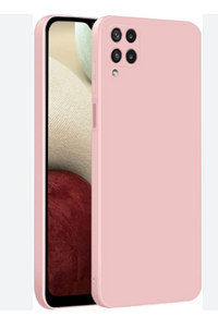 Silicone Case for Samsung Galaxy A12 - Pink
