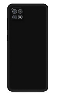 Silicone Case for Samsung Galaxy A22 5G - Black