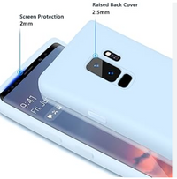 Silicone Case for Samsung Galaxy S9+ - Blue