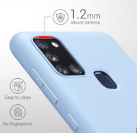 Silicone Case for Samsung Galaxy A21s - Blue