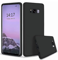 Silicone Case for Samsung Galaxy S8+ - Black