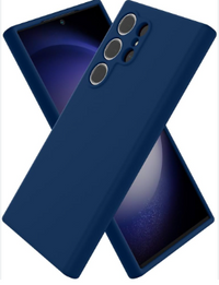 Silicone Case for Samsung Galaxy S23 Ultra - Blue