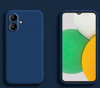 Silicone Case for Samsung Galaxy A06 - Blue