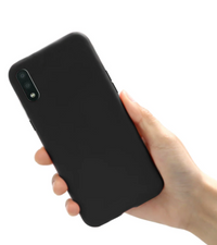 Silicone Case for Samsung Galaxy A02 - Black