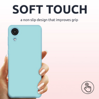 Silicone Case for Samsung Galaxy A03 Core - Blue