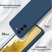 Silicone Case for Samsung Galaxy S22+ - Blue