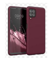 Silicone Case for Samsung Galaxy A22 - Burgundy