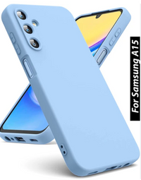 Silicone Case for Samsung Galaxy A15 - Blue