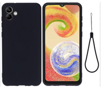Silicone Case for Samsung Galaxy A04 - Black