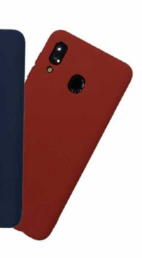 Silicone Case for Samsung Galaxy A20 - Burgundy