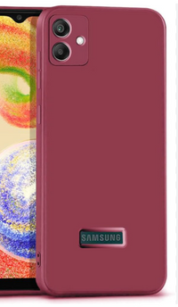 Silicone Case for Samsung Galaxy A04e - Burgundy