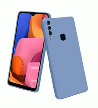 Silicone Case for Samsung Galaxy A20s - Blue