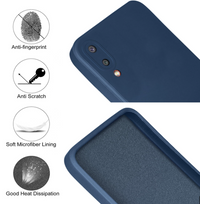 Silicone Case for Samsung Galaxy A02 - Blue
