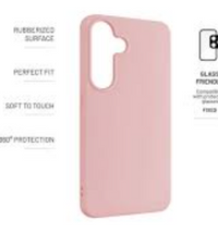 Silicone Case for Samsung Galaxy S25 - Pink