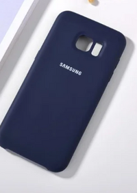 Silicone Case for Samsung Galaxy S7 Edge - Blue