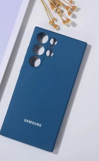 Silicone Case for Samsung Galaxy S25 Ultra - Blue