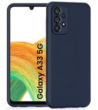 Silicone Case for Samsung Galaxy A33 5G - Blue