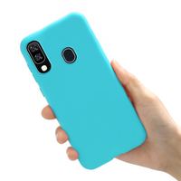Silicone Case for Samsung Galaxy A30 - Blue