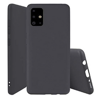Silicone Case for Samsung Galaxy M31s - Black