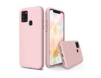 Silicone Case for Samsung Galaxy A21s - Pink
