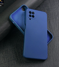 Silicone Case for Samsung Galaxy A12 - Blue