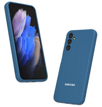Silicone Case for Samsung Galaxy S24 Plus - Blue