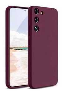 Silicone Case for Samsung Galaxy S21 - Burgundy