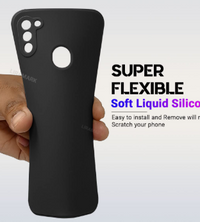 Silicone Case for Samsung Galaxy A11 - Black